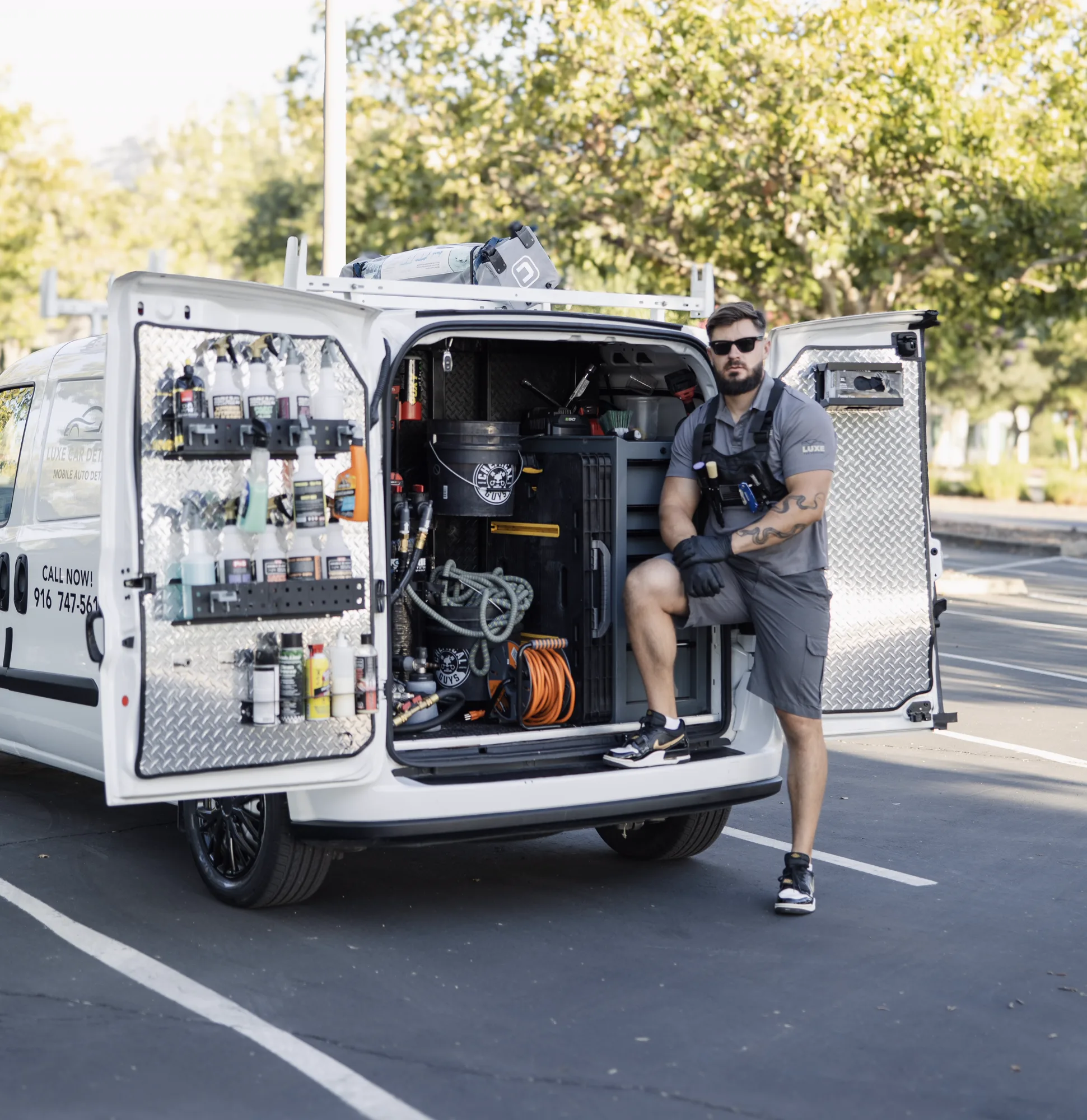 Self-Contained Mobile Unit Setup